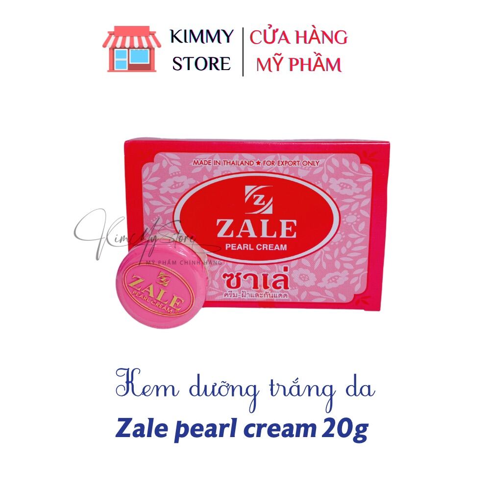 01 hộp kem trắng da Zale hồng phấn lớn 20g chuẩn thái