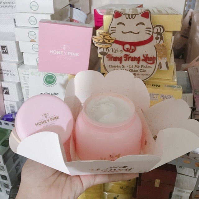 BODY HONEY PINK - BODY SỢI MẬT DÁT VÀNG