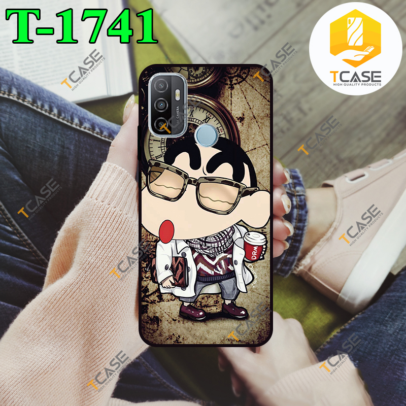 Ốp lưng oppo a53/ a32 2020 in hình hoạt hình nhiều mẫu phần b