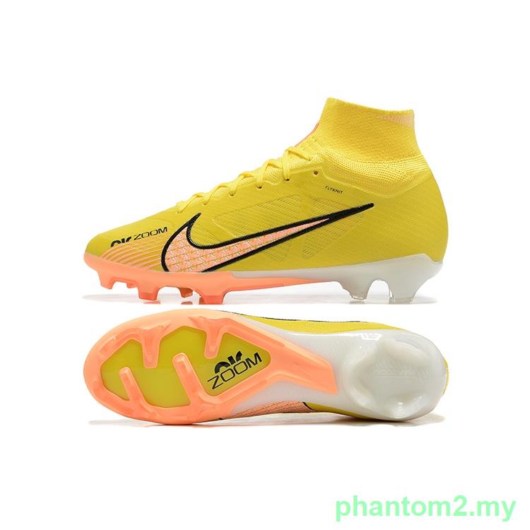 Boutique Air Zoom Mercurial Superfly IX Elite FG Men Knitted Waterproof Soccer Shoes,Portable Breathable Football Match Shoes,Siz