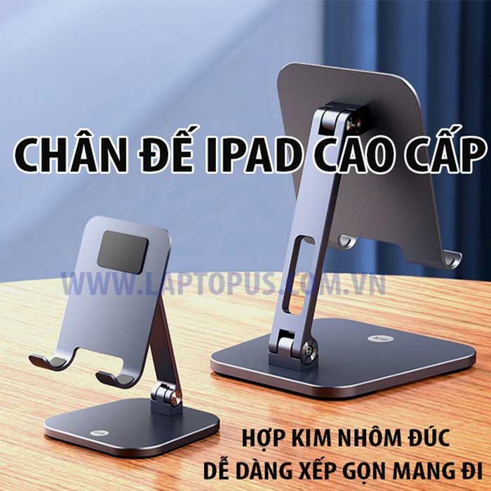 Kệ Giá Đỡ Nhôm Ipad/Surface/Tablet/Kindle/Wacom Chất Lượng Siêu Cấp Xếp Gọn Nhẹ
