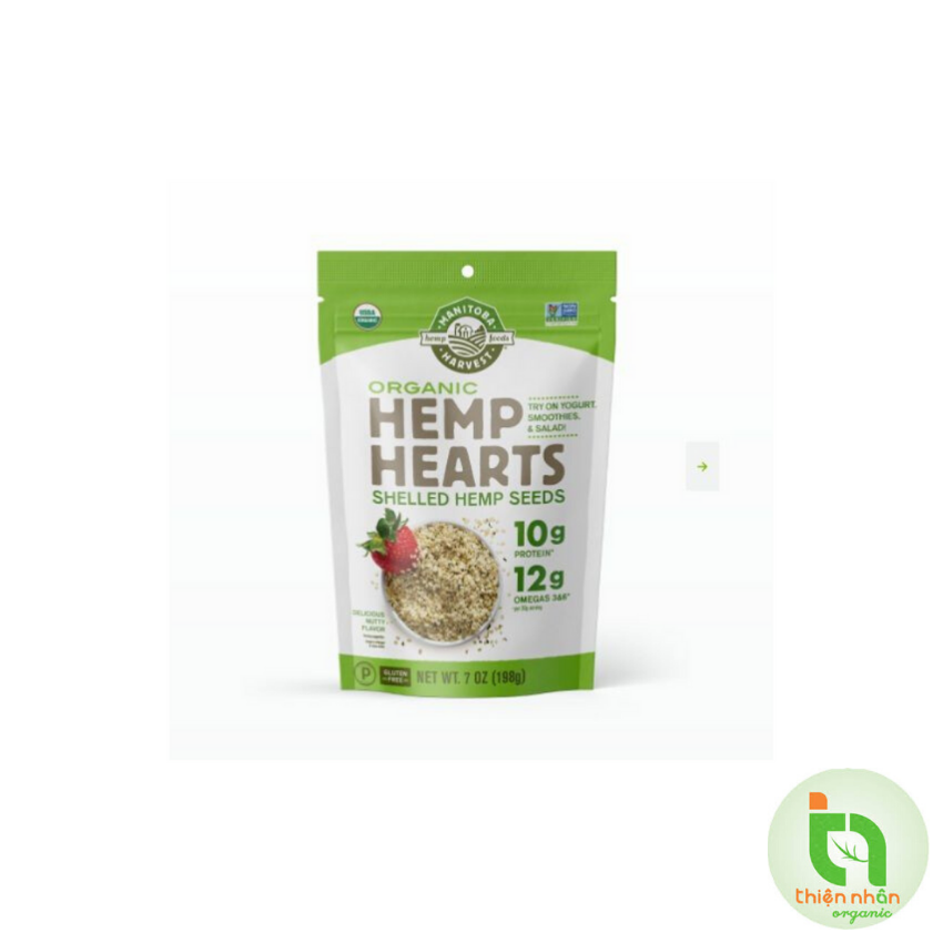 Hạt Gai Dầu (Hemp) Hữu Cơ Manitoba Harvest 680g