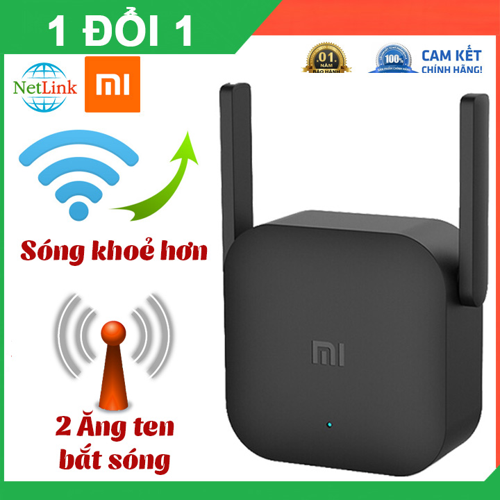 Kích sóng wifi Xiaomi Repeater Pro 2 Râu siêu khoẻ - bộ kích sóng wifi , kích sóng xiaomi , kích sóng wifi cực mạnh , kích wifi