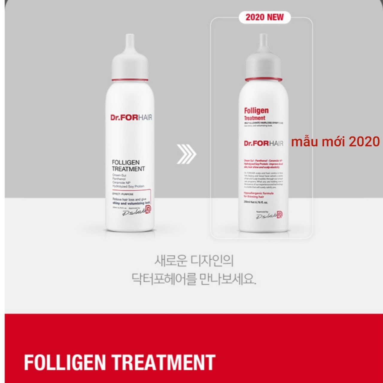 Dầu xả Dr For Hair Folligen Treatment 200ml