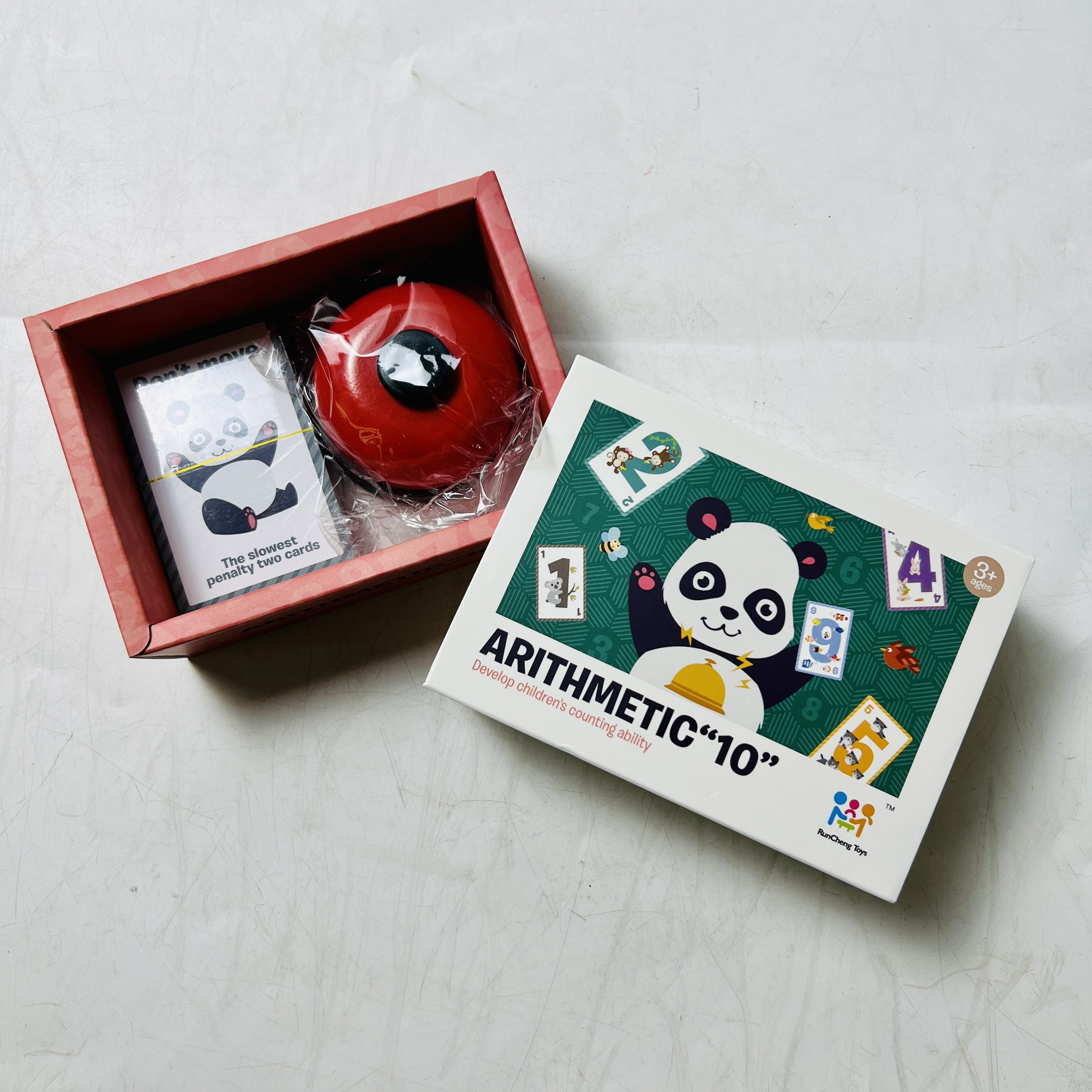 Trò chơi toán học crazy math cộng trừ trong phạm vi 10 TẶNG KÈM CHUÔNG- đồ chơi giáo dục sớm cho trẻ 3-6 tuổi Montessori