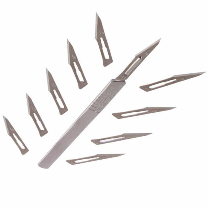 Combo cán dao số 3 và 20 lưỡi dao Doctor