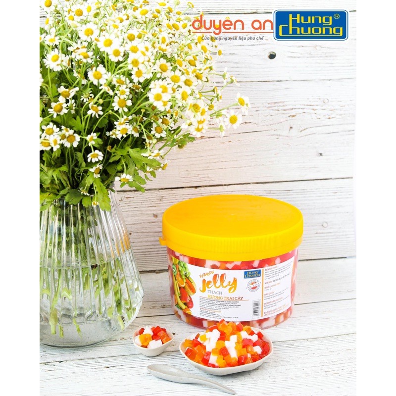 [HCM]Thạch các hương trái cây Hùng Chương 22kg-STáo