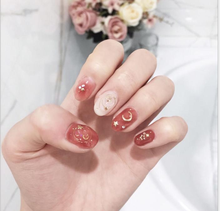 (New) Sticker dán móng tay siêu dễ thương