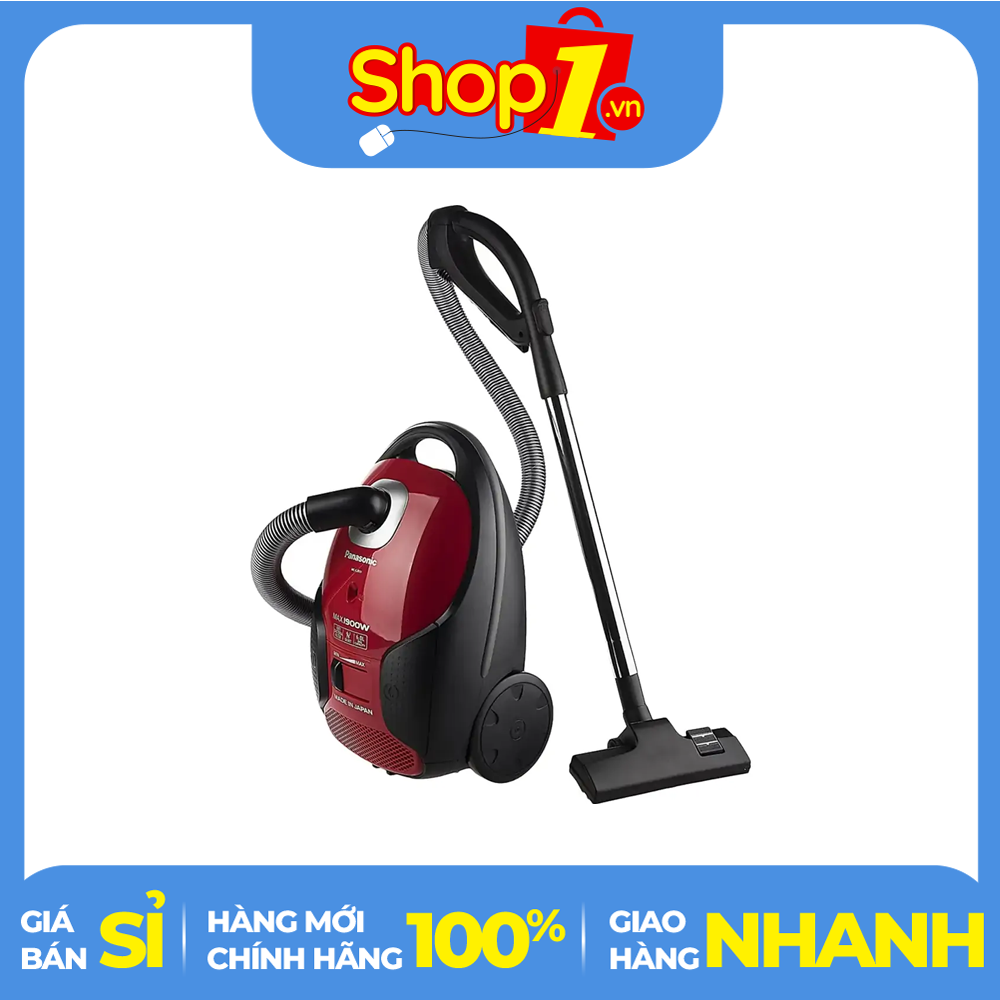 [HCM][Trả góp 0%]Máy Hút Bụi PANASONIC MC-CJ911RN49 - Loại Sản Phẩm:Túi Chứa Bụi - Bộ Lọc:Công nghệ HEPA - Công Suất:1900W