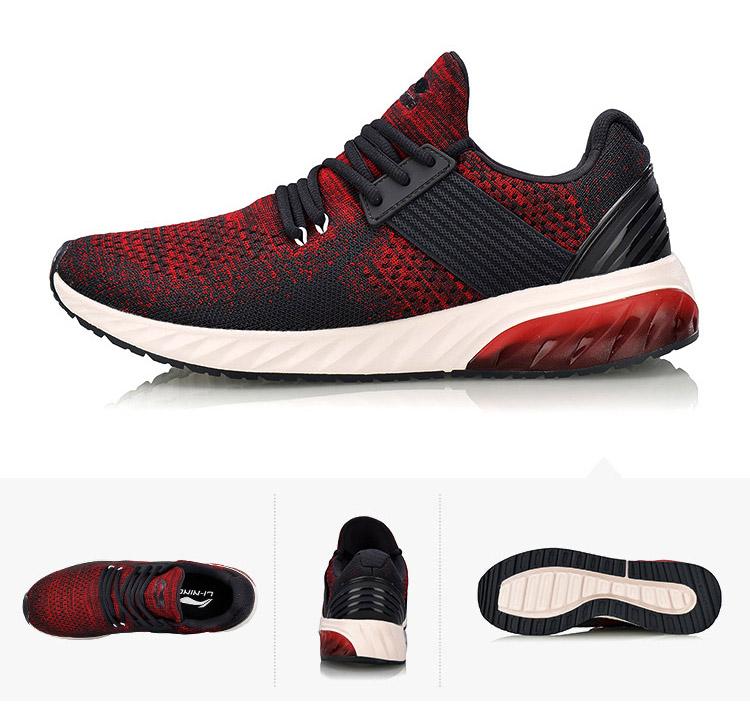 Giày thể thao Lining nam săn sale mã  AGLN041 màu đỏ