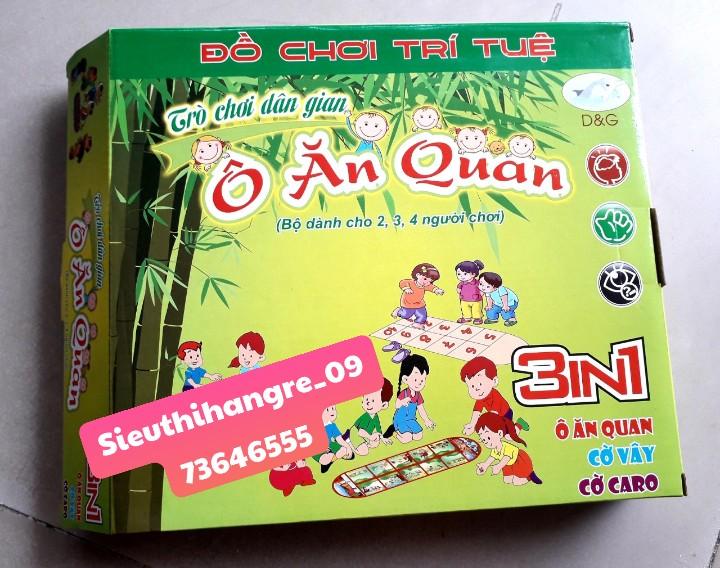 Trò chơi cờ ô ăn quan 3 trong 1