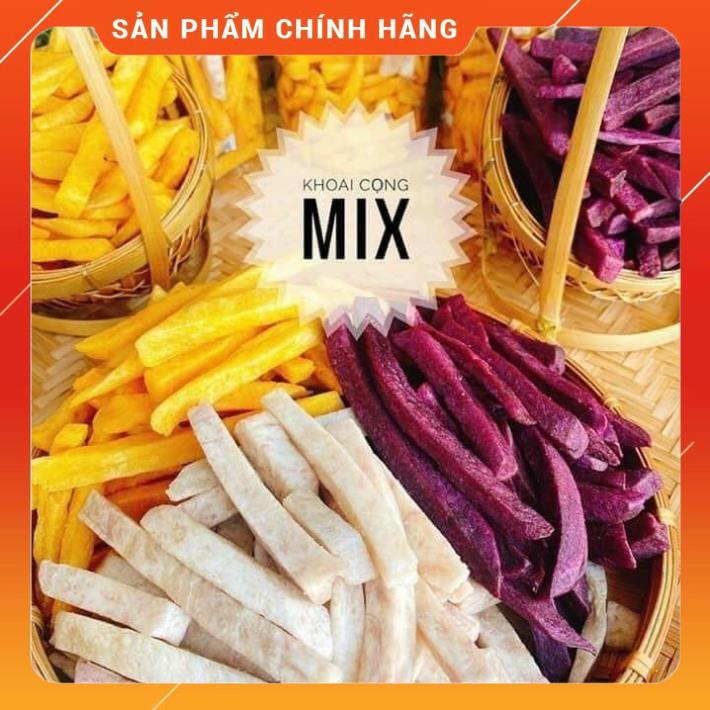 Khoai mix 3 vị sấy giòn 300g - Hoafood
