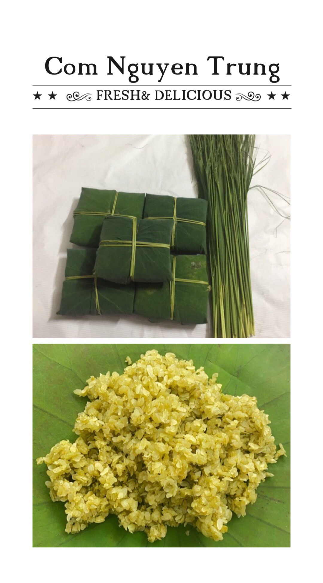 Cốm giót mễ trì - hà nội 500gr