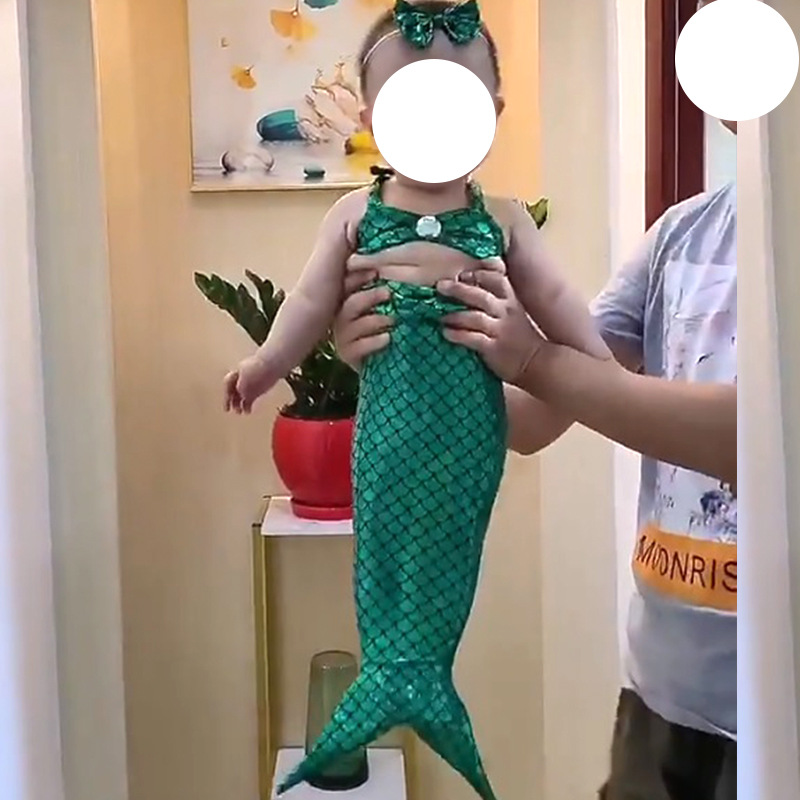 Đồ hóa trang nàng tiên cá cho bé chụp ảnh cho bé 6 - 10kg