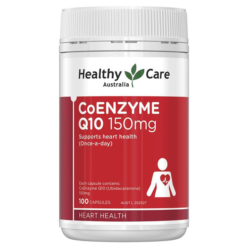Healthy Care CoEnzyme Q10 150mg 100V – Bổ trợ tim cho người cao tuổi - Chemistware