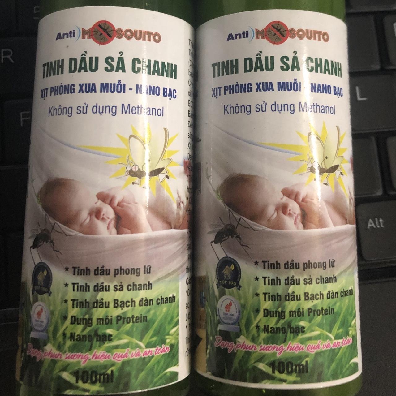COMBO 2 CHAI TINH DẦU SẢ CHANH 10 ml