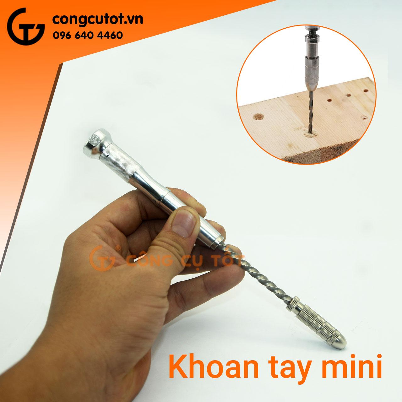 Khoan tay bán tự động dài 200mm