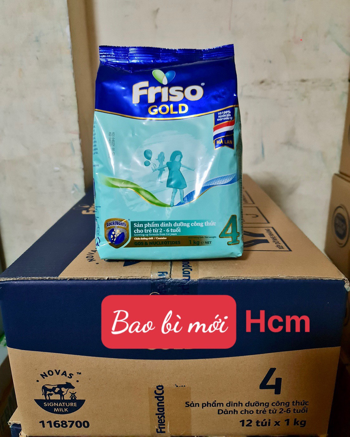 Sữa bột friso 4- túi 1 kg