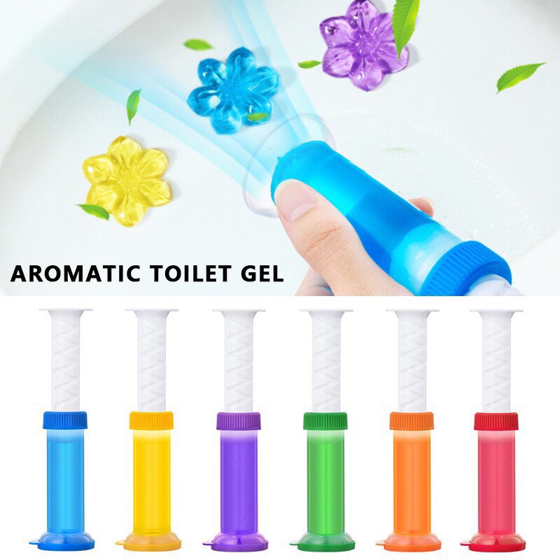 Gel khử mùi bồn cầu bồn rửa mặt hình bông hoa, gel tạo mùi hương bồn vệ sinh_bl015