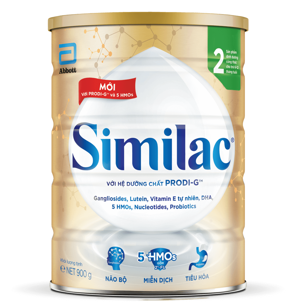 Sữa Similac 5G số 2 900g 6-12 tháng