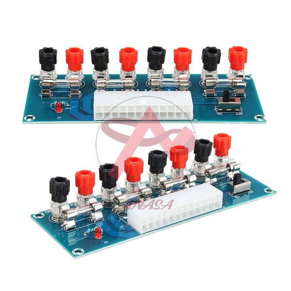 Mạch Chuyển Đổi Nguồn Máy Tính ATX 24 Pin Ra 3V3-5V-12VDC XH-M229 Chế Nguồn Đa Năng