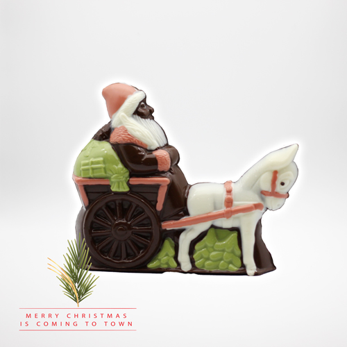 Happy Christmas/ Santa đi xe ngựa