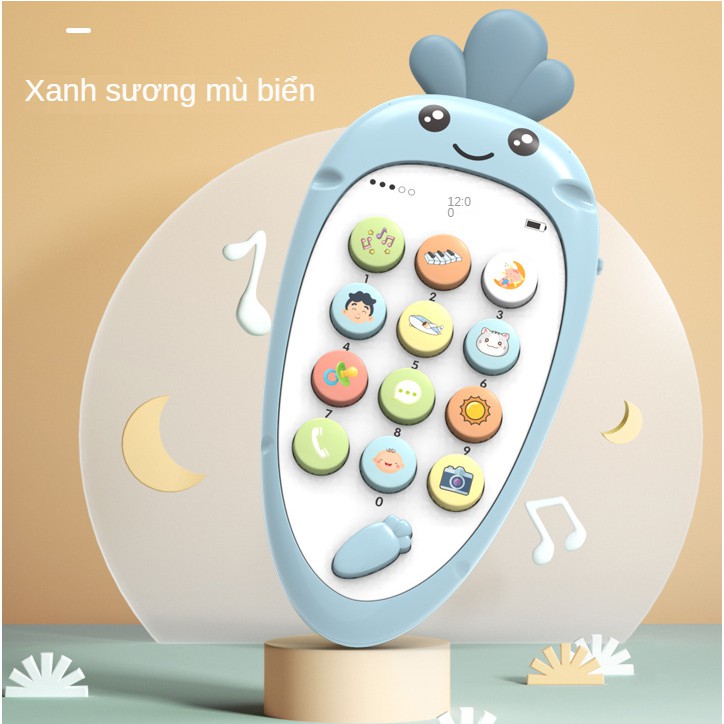 (Hàng hóa tại chỗ) Điện thoại đồ chơi cho bé ngậm nướu Điện thoại đồ chơi có gặm nướu cho bé DdeJ