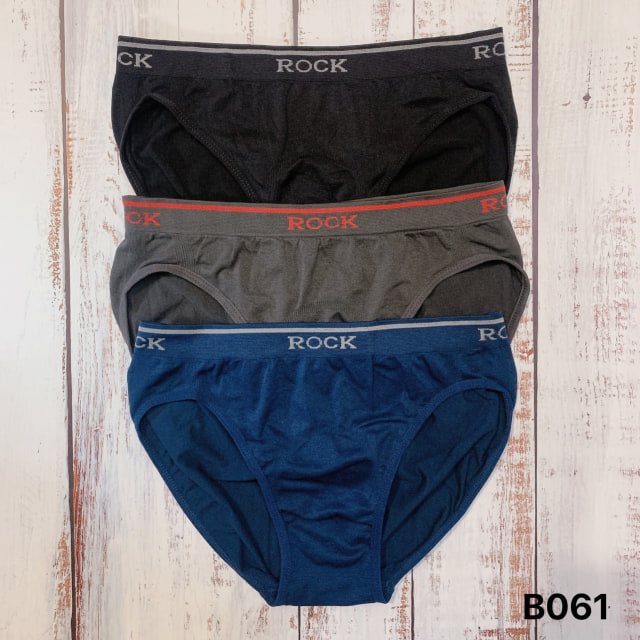 Combo 5 quần lót nam dệt kim tam giác rock b061