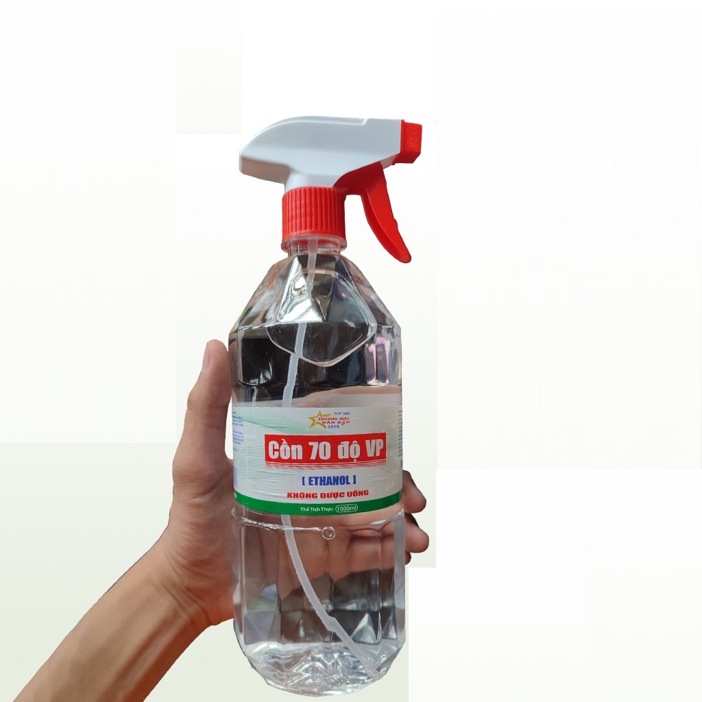 Cồn sát khuẩn y tế vĩnh phúc chai 500ml và 1000ml