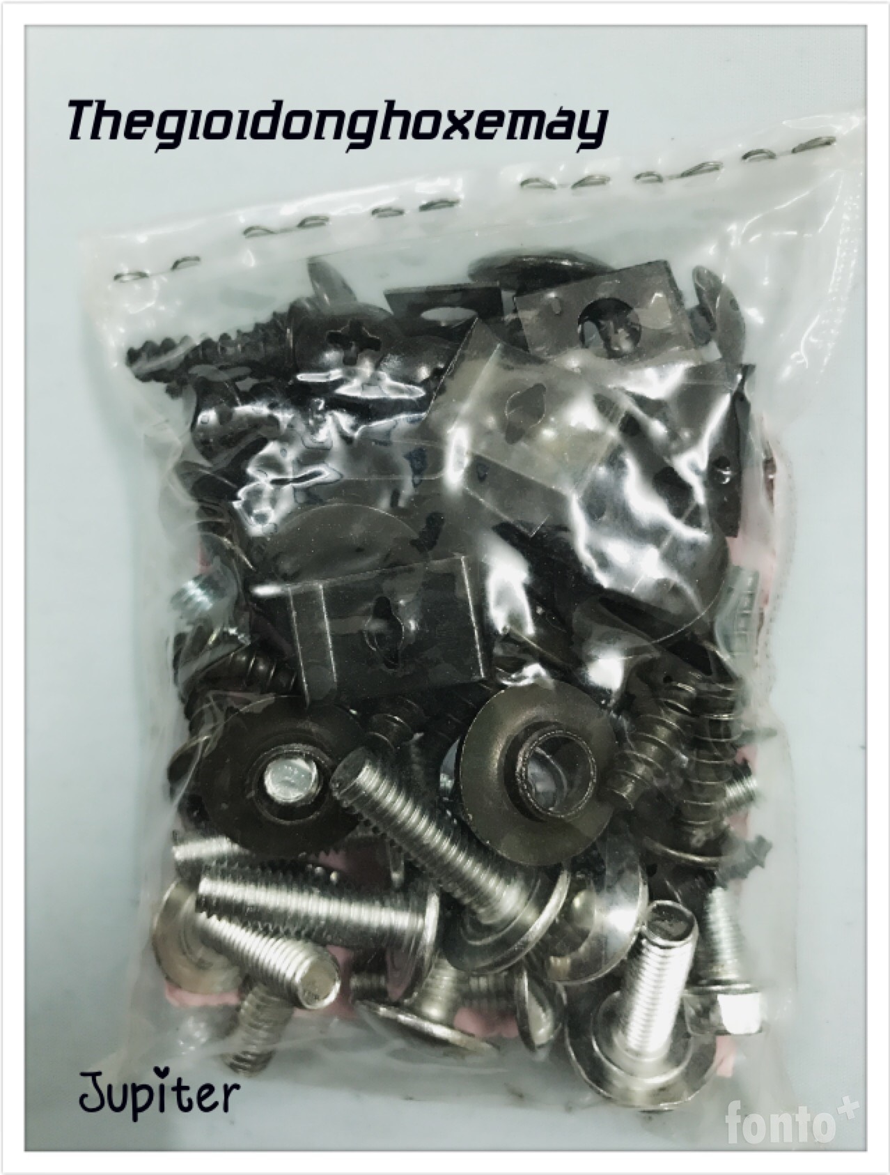 Bộ ốc vỏ nhựa xe máy (ốc dàn áo) jupiter