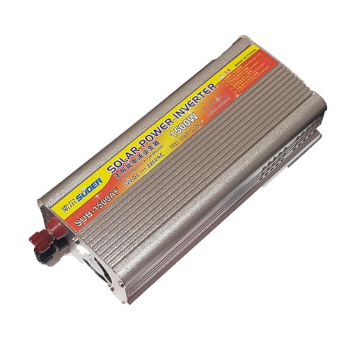 Bộ đổi điện 1500w 12v sang 220v chống ngược cực - sub-1500af