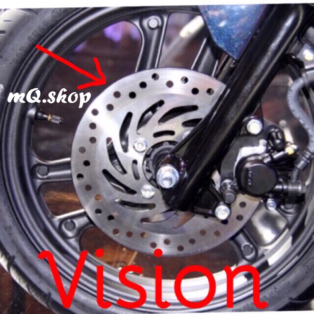 ĐĨA PHANH DẦU XE MÁY VISION - ĐĨA PHANH XE MÁY HONDA VISION