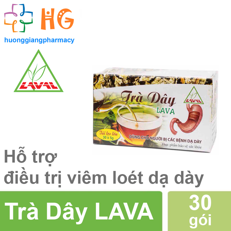 Trà Dây LAVA - Hỗ trợ điều trị viêm loét dạ dày, mát gan, giải độc, an