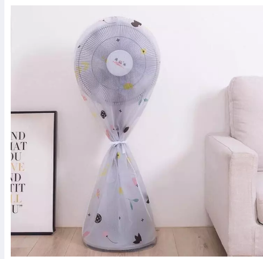 Vỏ bọc quạt quạt cây chống bụi họa tiết hình khối mẫu mới nhất