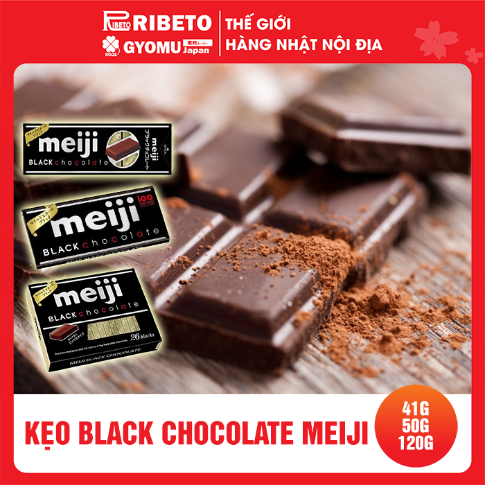 Kẹo Black Chocolate Meiji 41g - Nhật Bản