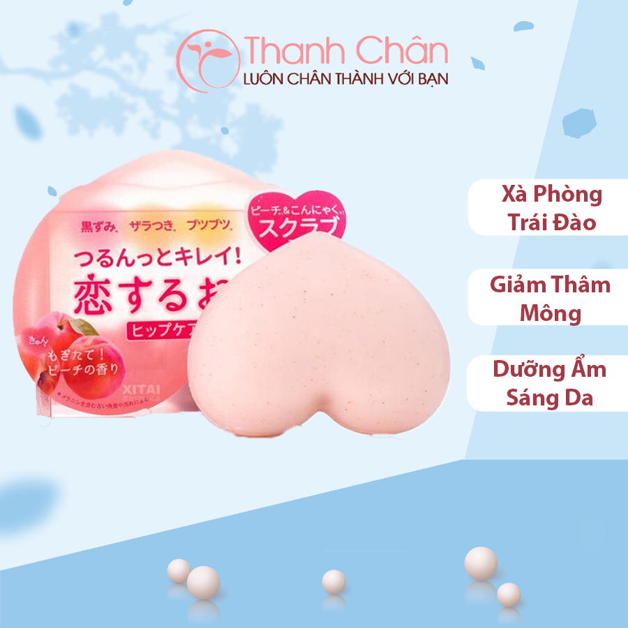 Xà phòng trị thâm mông nhật Pelican Hip Care Soap giúp loại bỏ lớp tế bào sừng già tế bào chết thô ráp sần sùi trên bề mặt hỗ trợ trị mụn cho vùng mông đồng thời tái tạo
