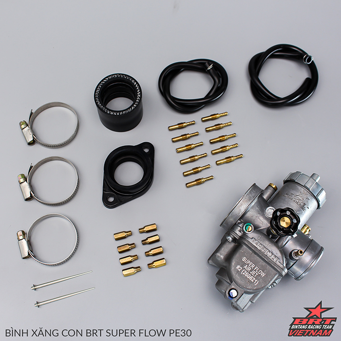 Bình xăng con BRT PE 28mm/ 30mm - Hàng chính hãng