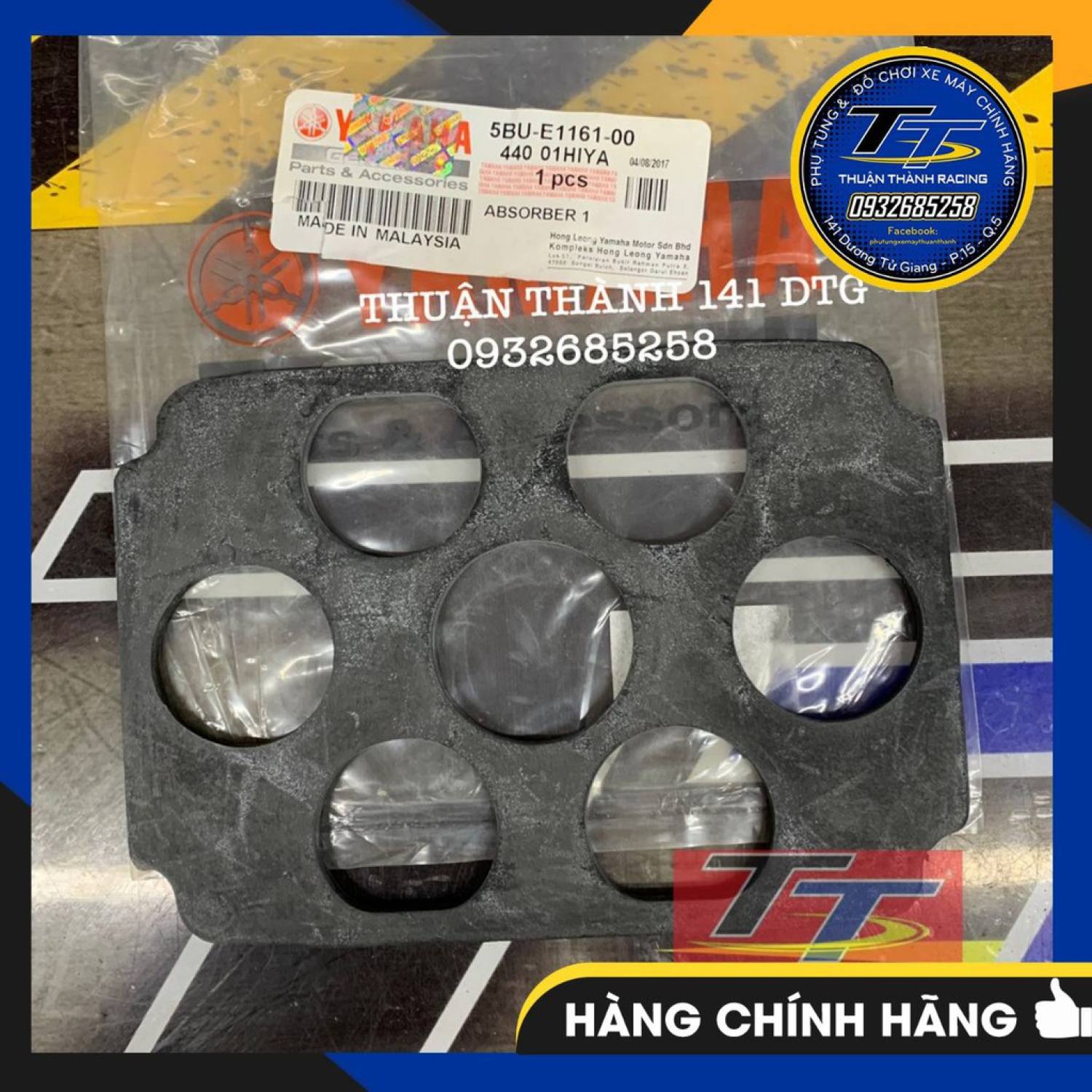 Cao su đầu kilat yaz - yaz125