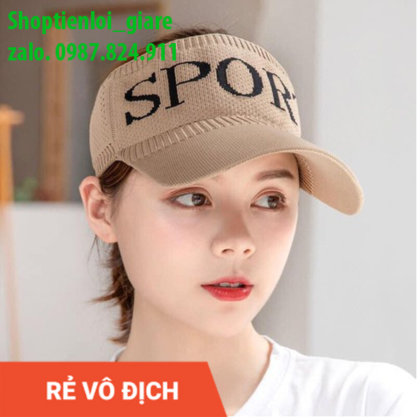 Mũ thể thao, nón thể thao nửa đầu cá tính