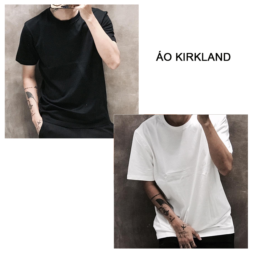 Áo kirkland - áo thun trơn kirkland giá siêu rẻ