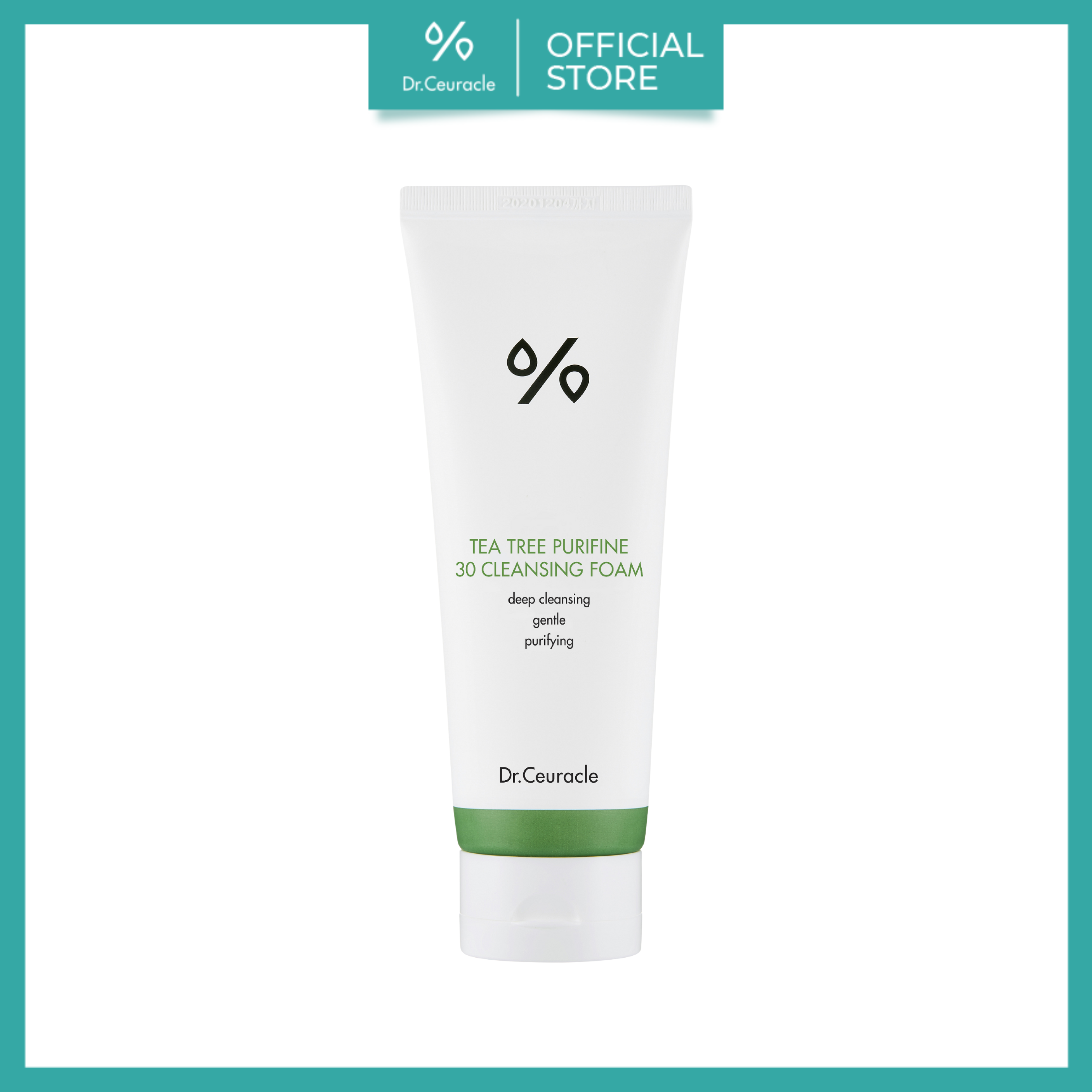 Sữa rửa mặt tràm trà cho da dầu tee tree perifine dr.ceuracle 150g
