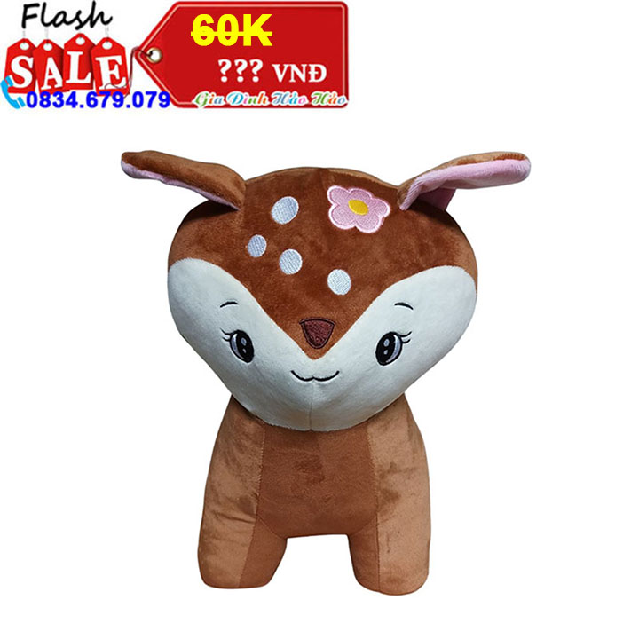 Hươu sao bông 24cm - quà tặng bobby