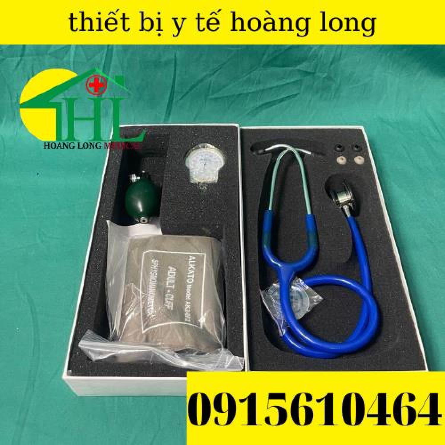 Máy đo huyết áp cơ cao cấp alkato nhật bản + kèm tai nghe xịn