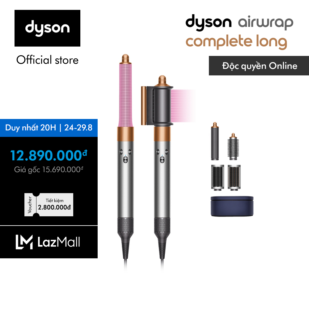 Máy tạo kiểu tóc đa năng Dyson Airwrap ™ Complete Long