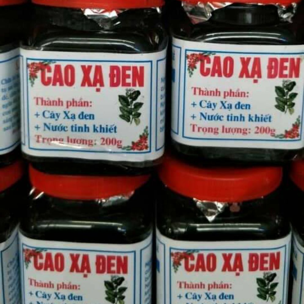 Cao xạ đen 200g
