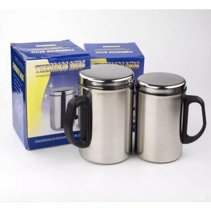 Cốc giữ nhiệt 500ml , Ca ủ nóng cháo giữ nhiệt INOX , Ca giữ nhiệt Thermos Mug hàng cực tốt