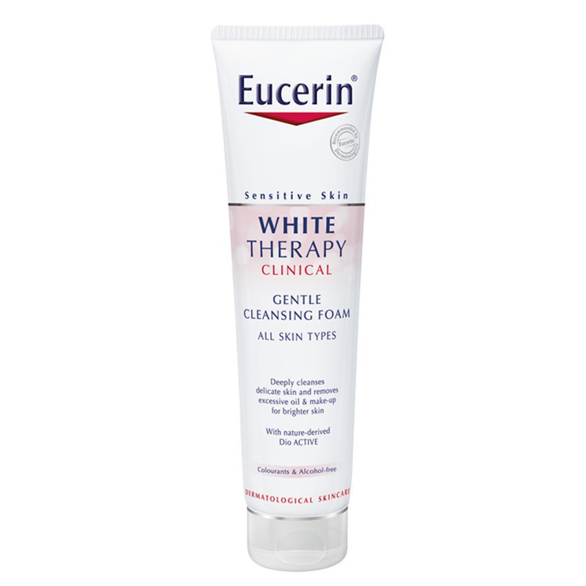 Sữa rửa mặt tạo bọt trắng da Eucerin White Therapy Clinical Gentle Cleansing Foam 150g, sản phẩm tốt, chất lượng cao, cam kết hàng giống như hình, vui lòng inbox để shop tư vấn thêm