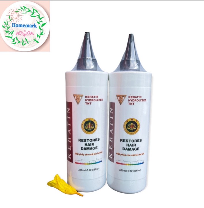 [Chính hãng] Keratin thủy phân phục hồi tóc TNT 380ml, TOANLUCKY, sản phẩm dành cho tóc hư tổn, tóc nát, làm đanh dai sợi tóc _ homemark