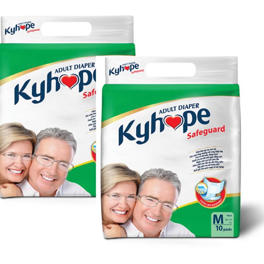 Combo 3 bịch Tã dán người già Kyhope Safeguard M10,
