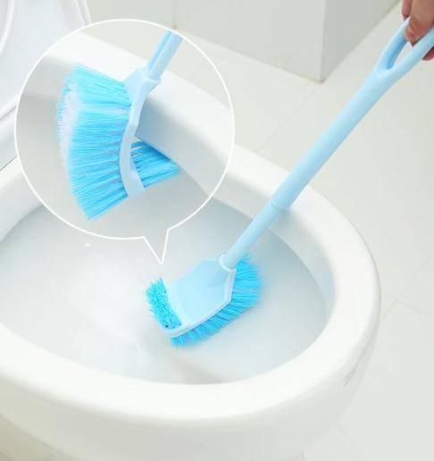 Bàn chải cọ bồn cầu - bàn chải cọ tolet 2 đầu